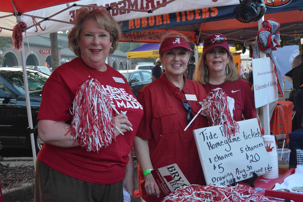 Staffing the Bama tent