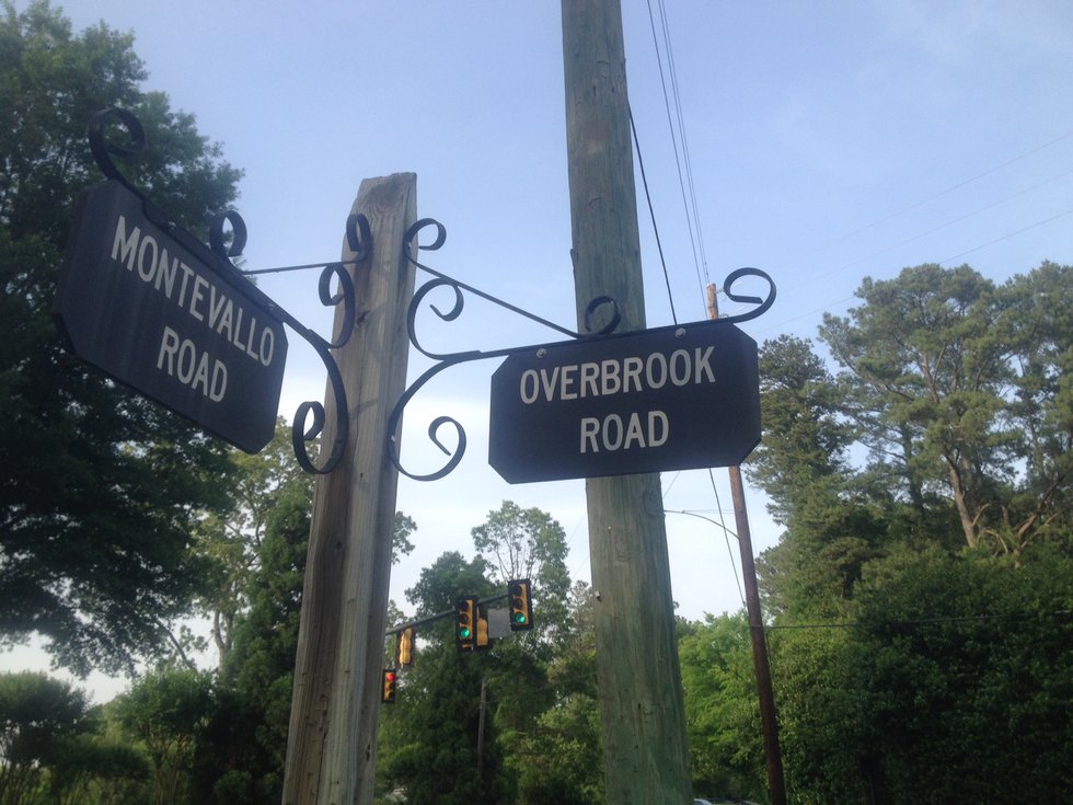 Montevallo Road Overbrook Road Intersection